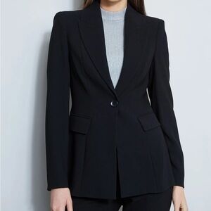 Elie Tahari Black Blazer in size small
